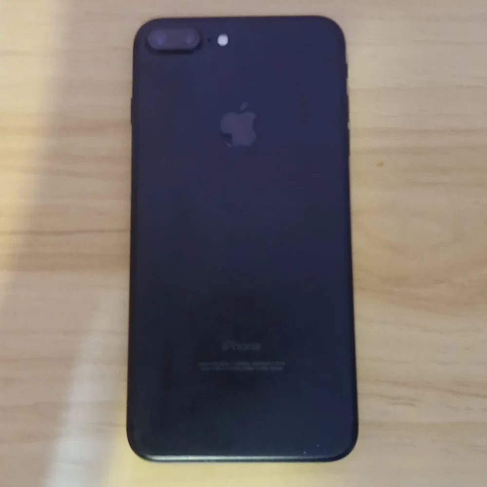 Black Smartphone with Blue Screen